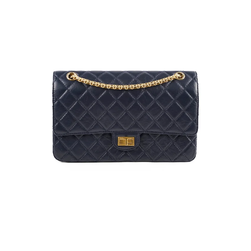 Chanel Reissue 226 Navy Calfskin - Series 24