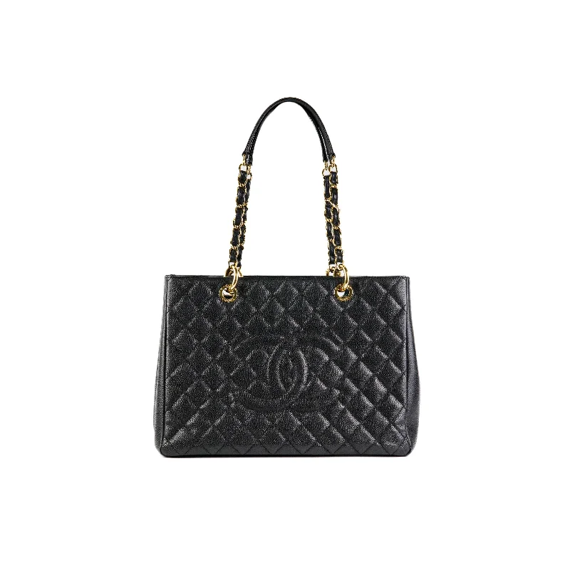 Chanel Grand Shopping Tote GST Caviar Black