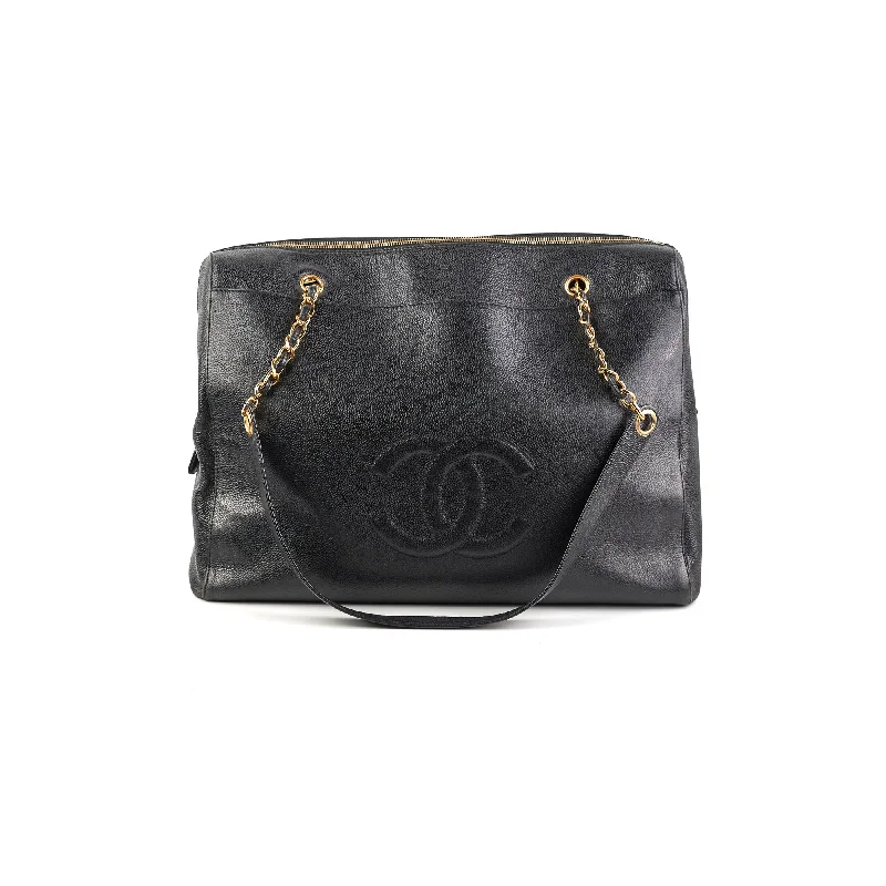 Chanel Vintage Caviar Tote Bag