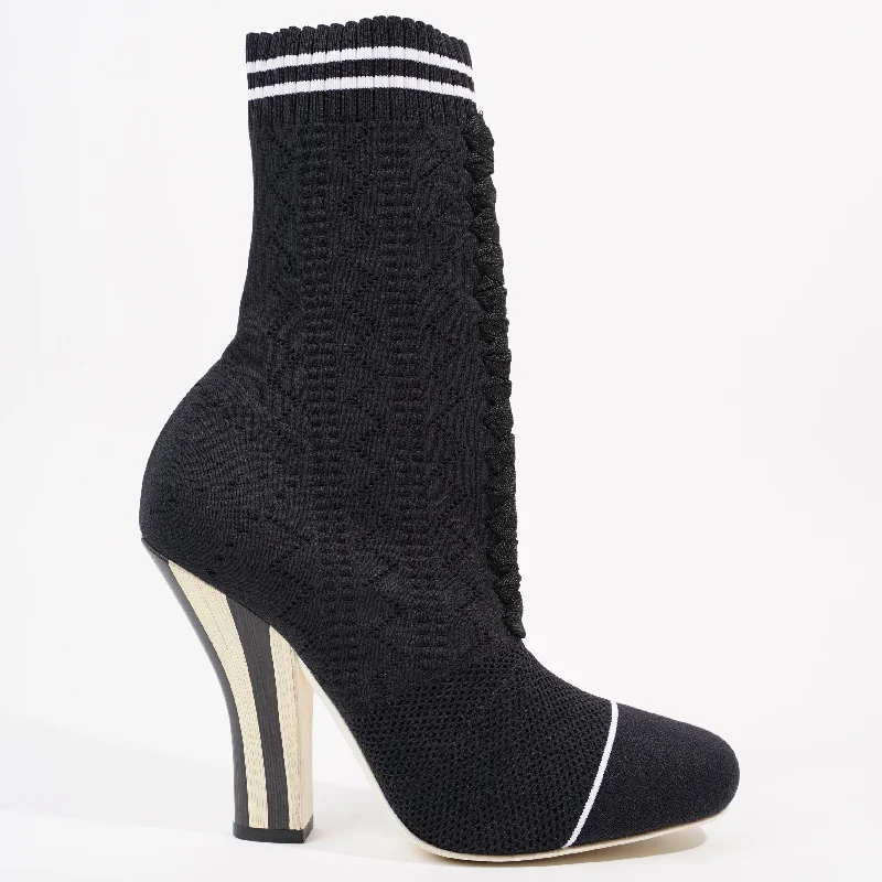 Fendi Womens Sock Ankle Boot EU 39 / UK 6