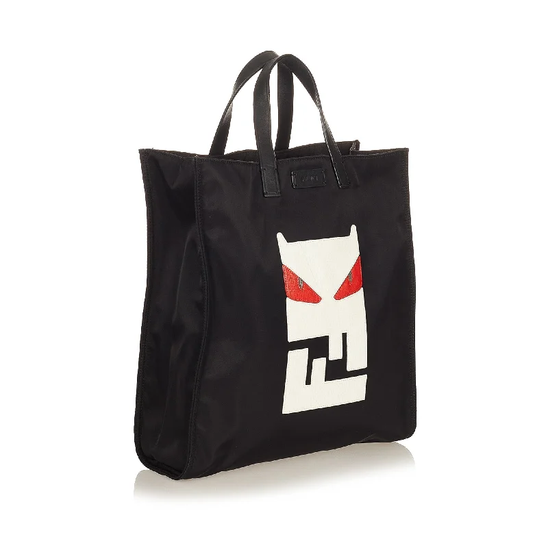 Fendi Monster Nylon Tote Bag